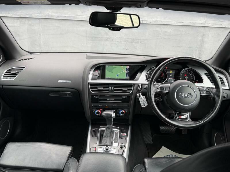 Audi A5 3.0 Tdi V6 S Line Convertible S Tronic Black #3