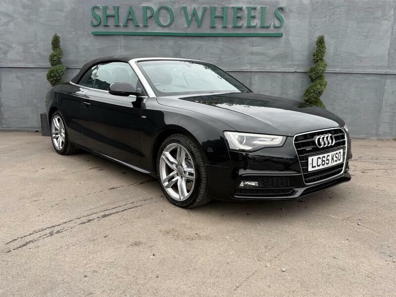 Audi A5 3.0 Tdi V6 S Line Convertible S Tronic Black