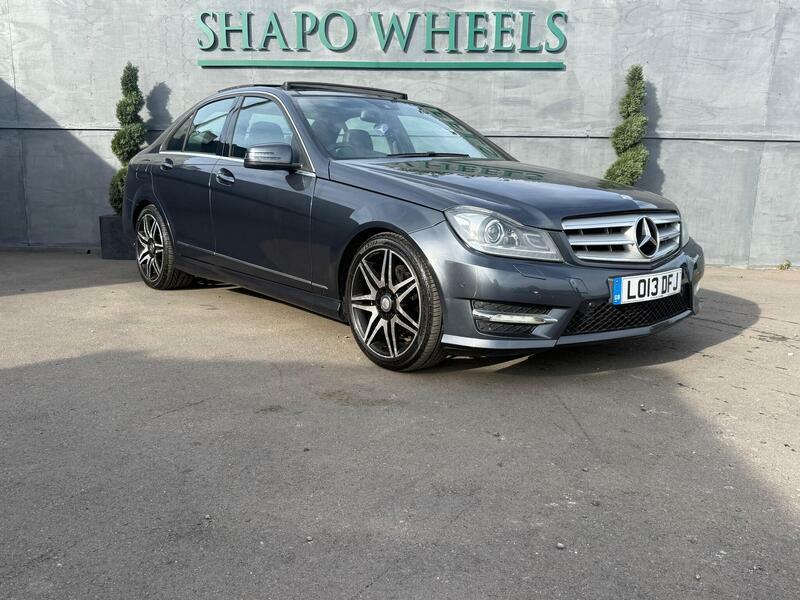 Mercedes-Benz C Class 1.6 C180 Blueefficiency Amg Sport Plus Saloon Grey