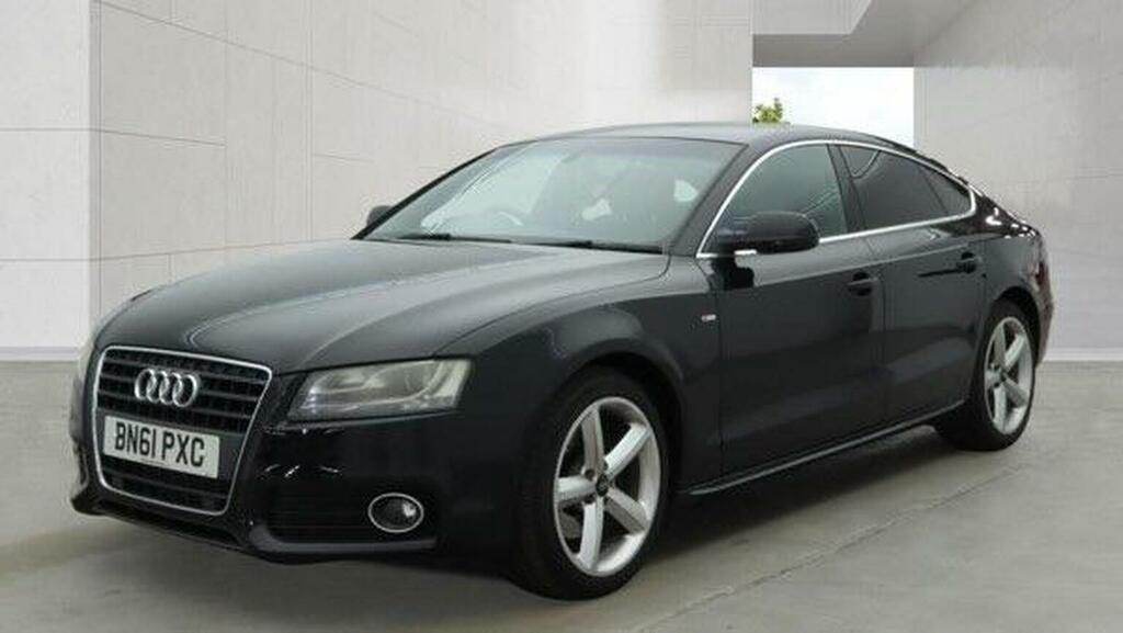 Audi A5 2.7 Tdi V6 S Line Sportback Multitronic Euro 5 Black #2
