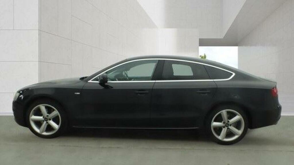Audi A5 2.7 Tdi V6 S Line Sportback Multitronic Euro 5 Black #6