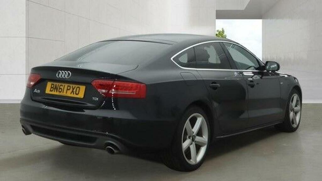 Audi A5 2.7 Tdi V6 S Line Sportback Multitronic Euro 5 Black #5