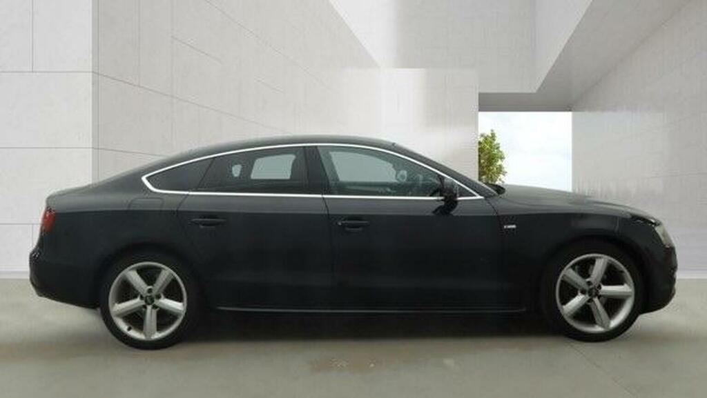 Audi A5 2.7 Tdi V6 S Line Sportback Multitronic Euro 5 Black #4