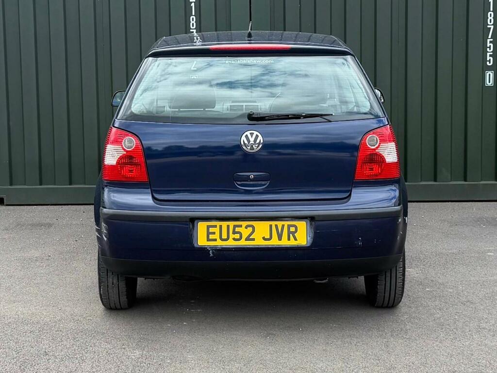 Volkswagen Polo Hatchback 1.2 E 2002 Black #5