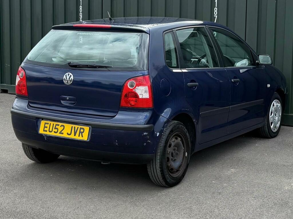 Volkswagen Polo Hatchback 1.2 E 2002 Black #6