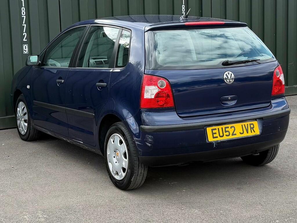 Volkswagen Polo Hatchback 1.2 E 2002 Black #4