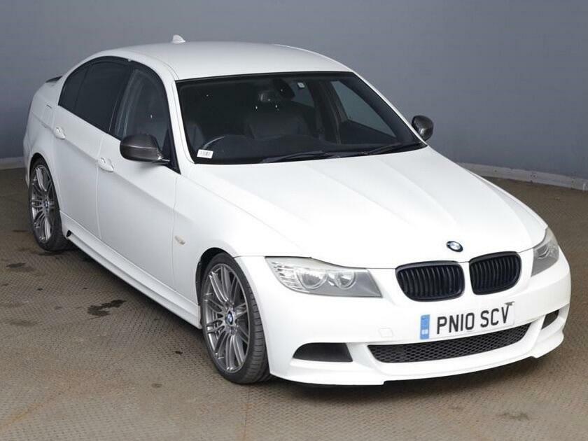 BMW 3 Series 320D Efficientdynamics 4-Door Black #1