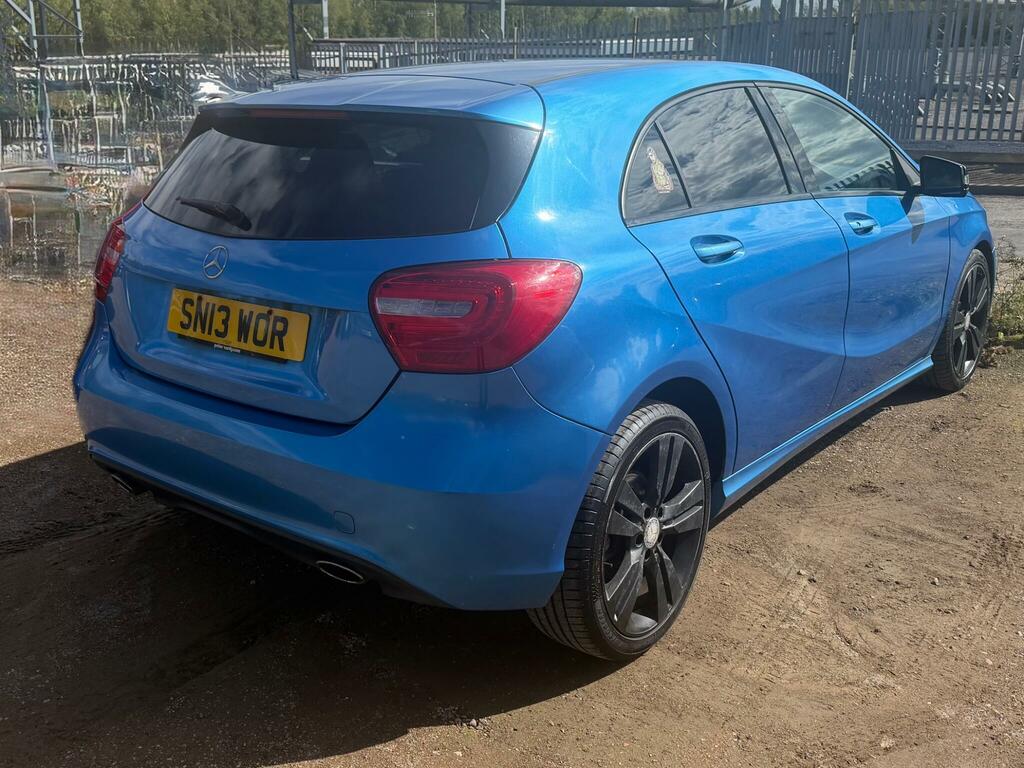 Mercedes-Benz A Class Sport Blue #2