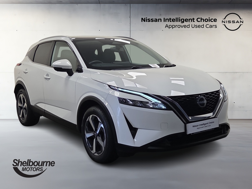 Nissan Qashqai Qashqai 1.3 Dig-t Mhev N-connecta Suv H White