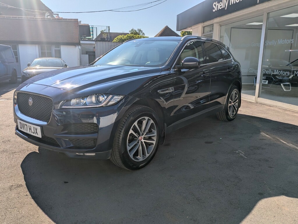 Jaguar F-Pace 2.0D Portfolio Awd Blue #2