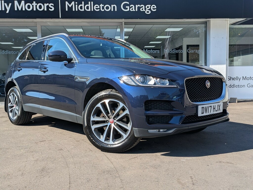 Jaguar F-Pace 2.0D Portfolio Awd Blue