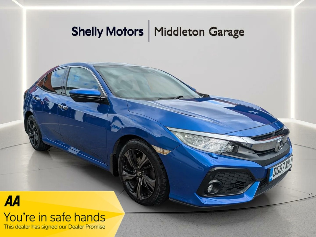 Honda Civic 1.5 Vtec Turbo Prestige Cvt Blue