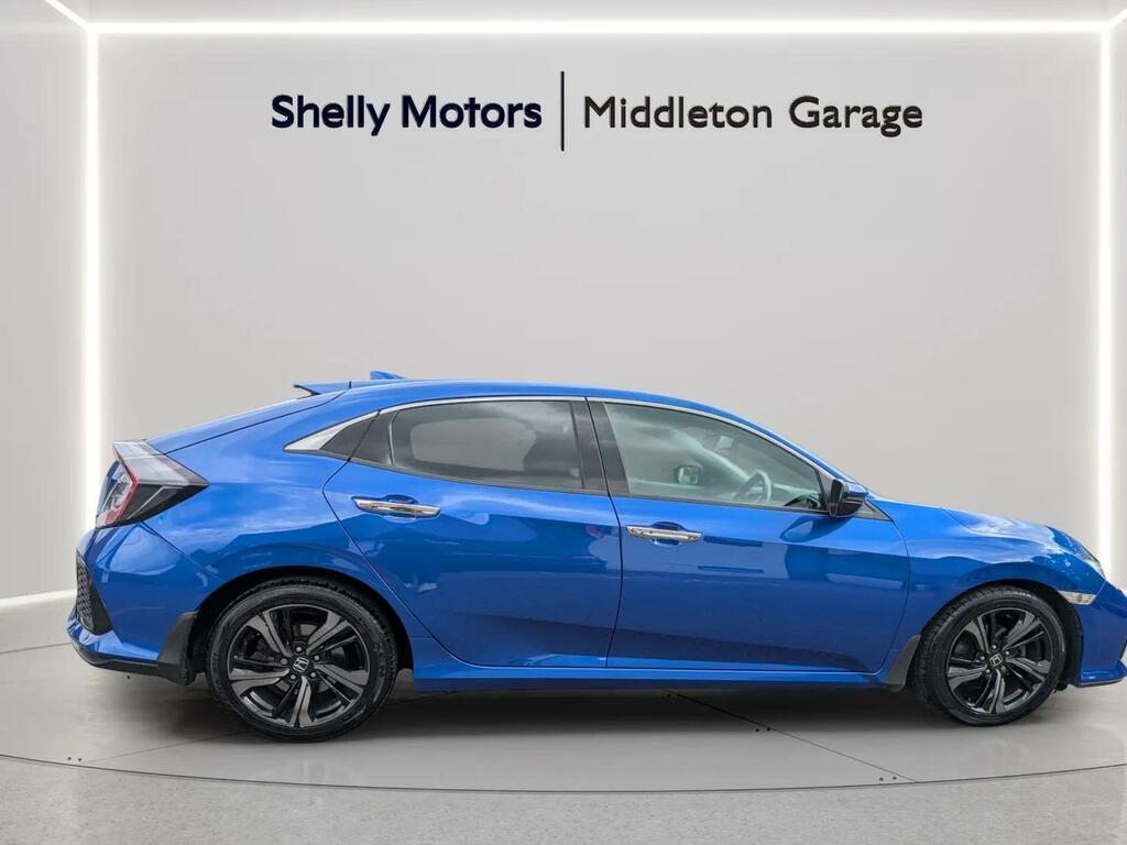 Honda Civic 1.5 Vtec Turbo Prestige Cvt Blue #6