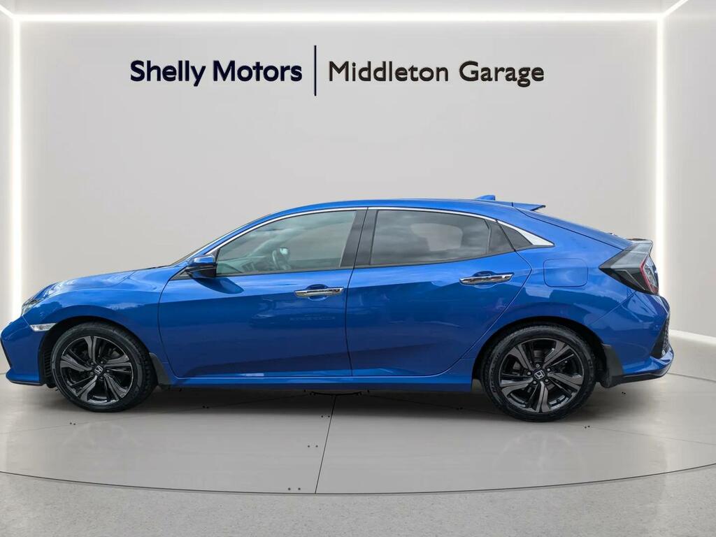 Honda Civic 1.5 Vtec Turbo Prestige Cvt Blue #3