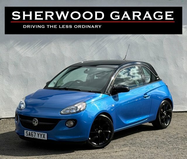 Vauxhall Adam 1.2I Ecoflex Energised Hatchback Blue