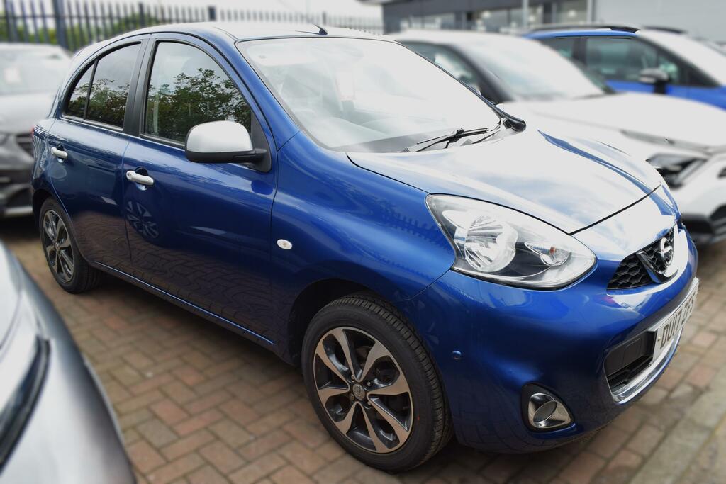 Nissan Micra 1.2 N-tec Hatchback Euro 6 80 P Blue