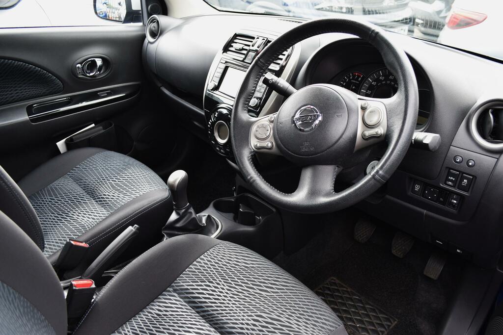 Nissan Micra 1.2 N-tec Hatchback Euro 6 80 P Blue #2