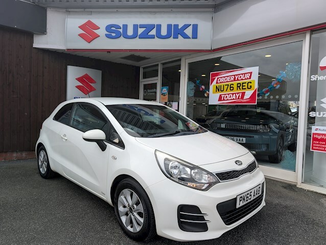 Kia RIO 1.25 Sr7 Hatchback Euro 6 84 Bh White