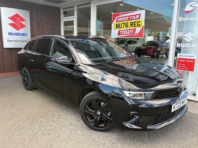 Vauxhall Astra 1.2 Turbo Gs Sports Tourer Euro 6 Black