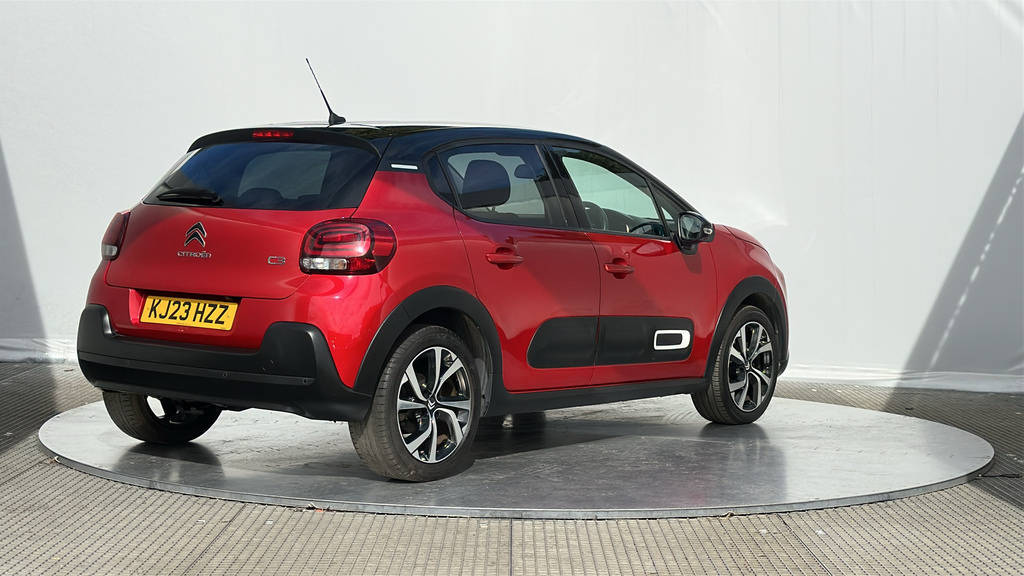 Citroen C3 1.2 Puretech Shine Plus Hatchback Manua Red #3