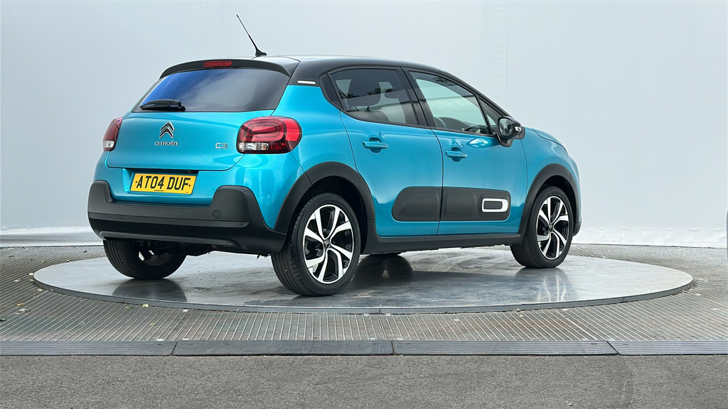 Citroen C3 1.2 Puretech Shine Plus Hatchback Eat6 Blue #3