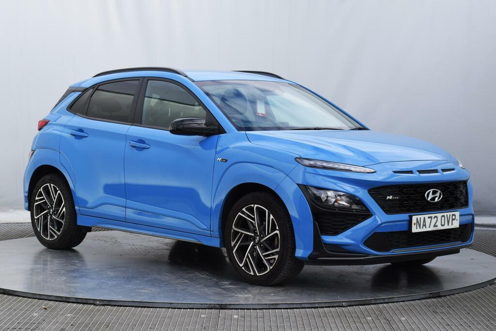 Hyundai Kona 1.0 T-gdi Mhev N Line Suv Hybrid Blue