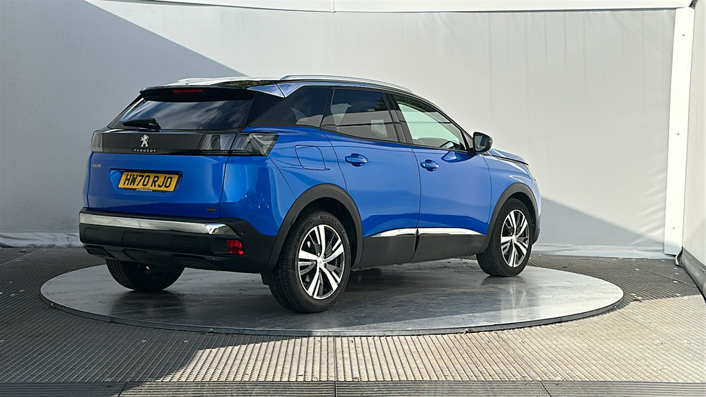 Peugeot 3008 1.2 Puretech Allure Premium Suv Eat Eur Blue #3