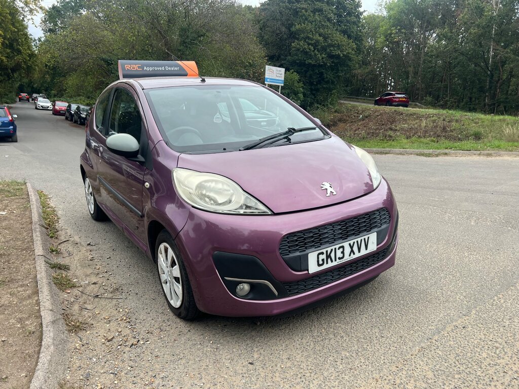 Peugeot 107 1.0 12V Active Hatchback Euro 5 Purple