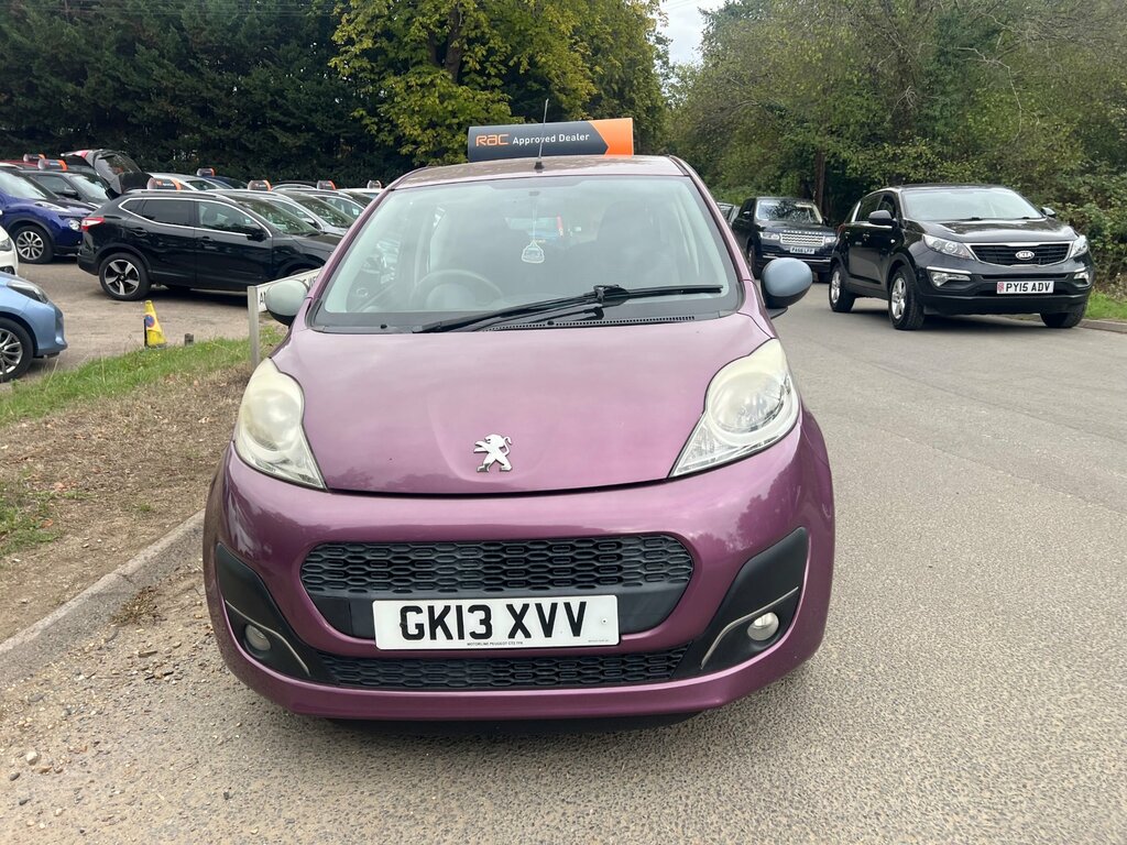 Peugeot 107 1.0 12V Active Hatchback Euro 5 Purple #2