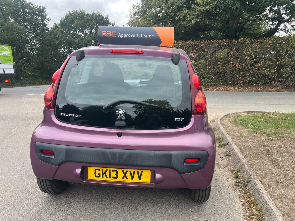 Peugeot 107 1.0 12V Active Hatchback Euro 5 Purple #5