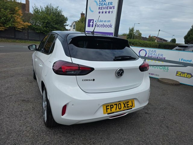 Vauxhall Corsa-e Elite Nav Hatchback FP70XEJ White #5