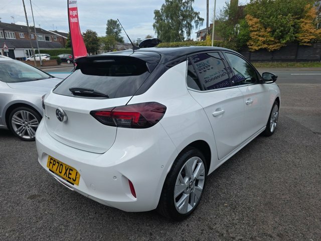 Vauxhall Corsa-e Elite Nav Hatchback FP70XEJ White #3