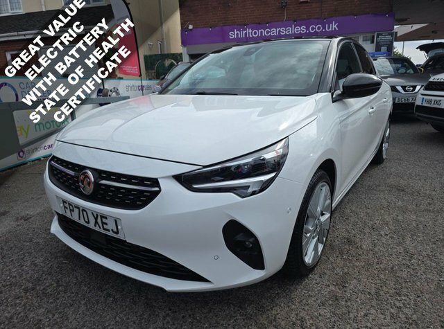 Vauxhall Corsa-e Elite Nav Hatchback White