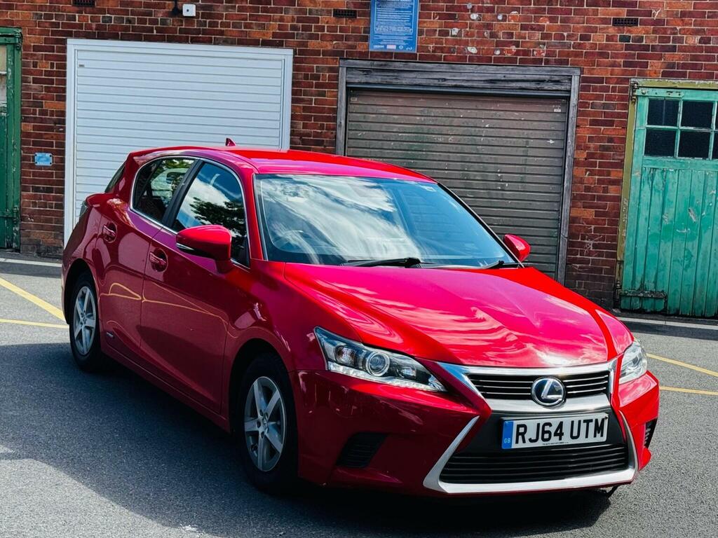 Lexus CT 1.8 200H S Cvt Euro 6 Ss Red #2