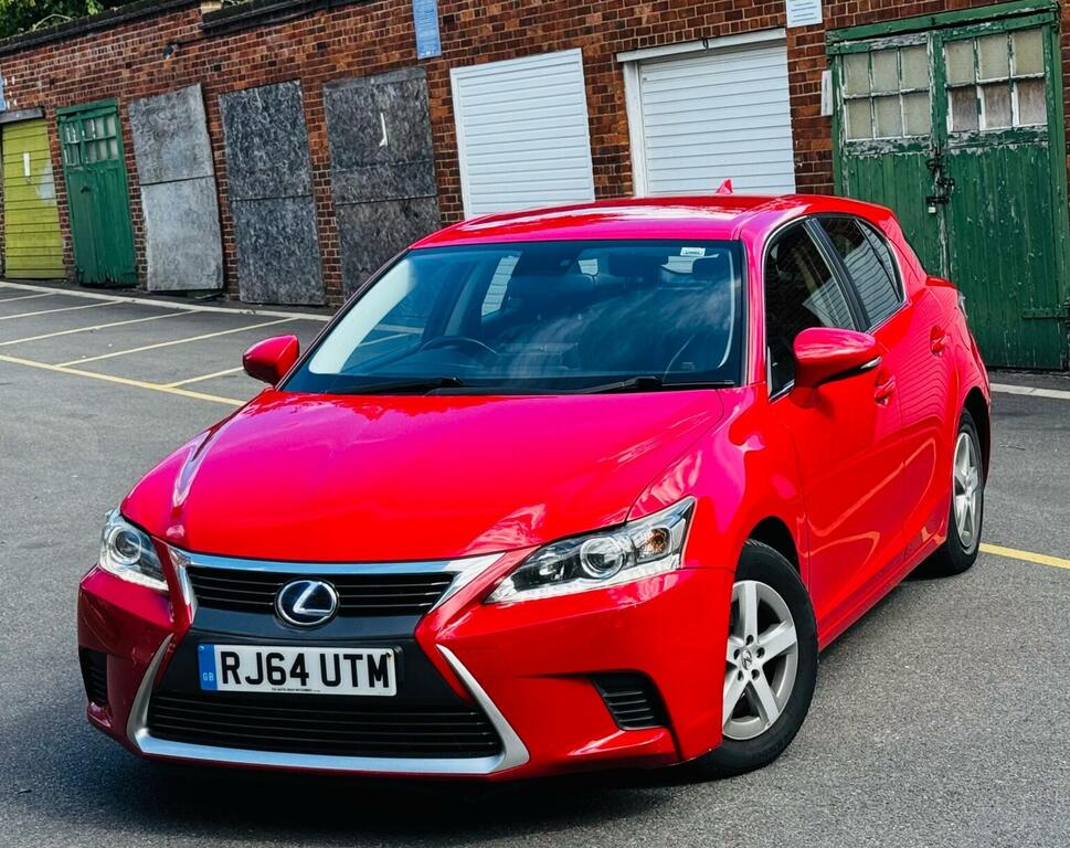 Lexus CT 1.8 200H S Cvt Euro 6 Ss Red #5
