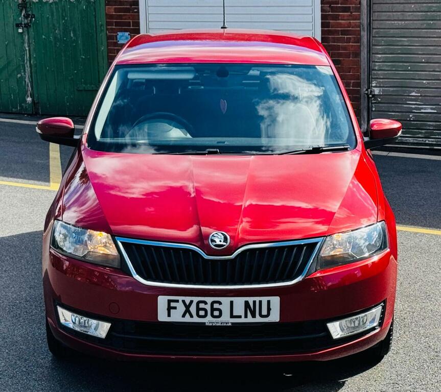 Skoda Rapid Spaceback 1.2 Tsi Se Tech Dsg Euro 6 Ss Red #4