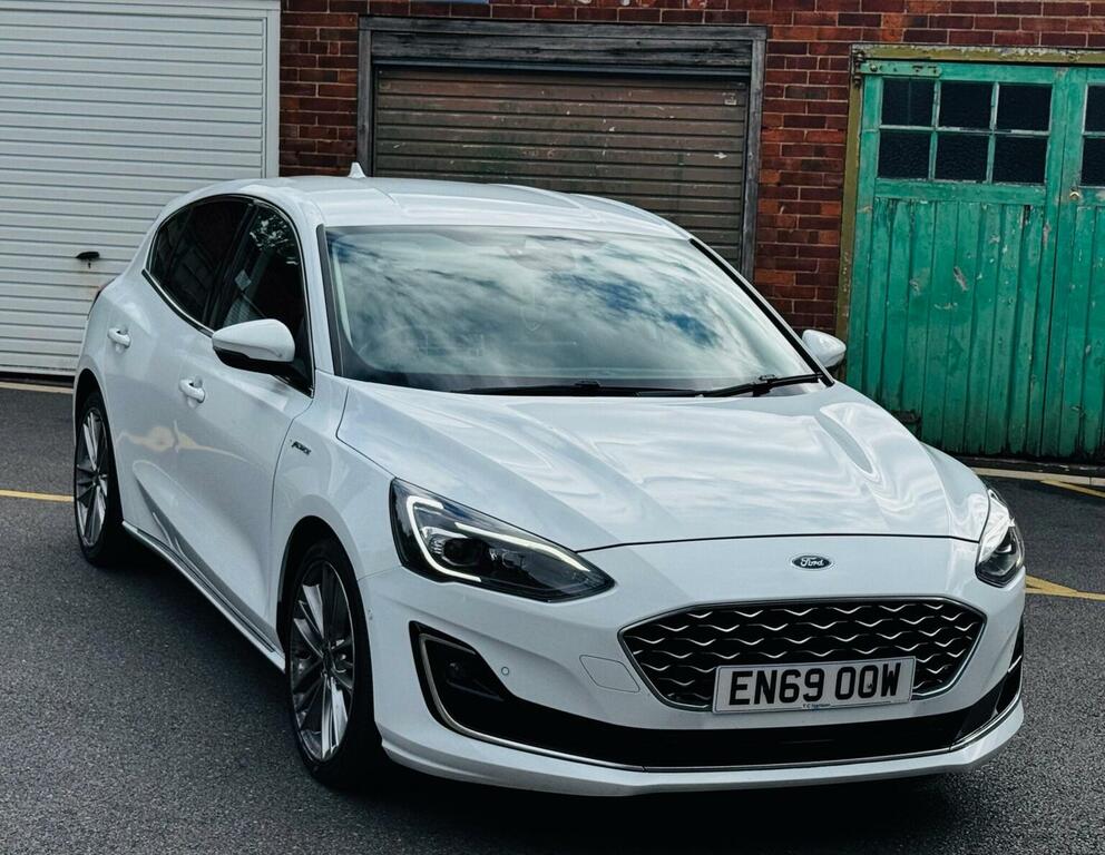 Ford Focus 1.5 Ecoblue Vignale Euro 6 Ss White #2