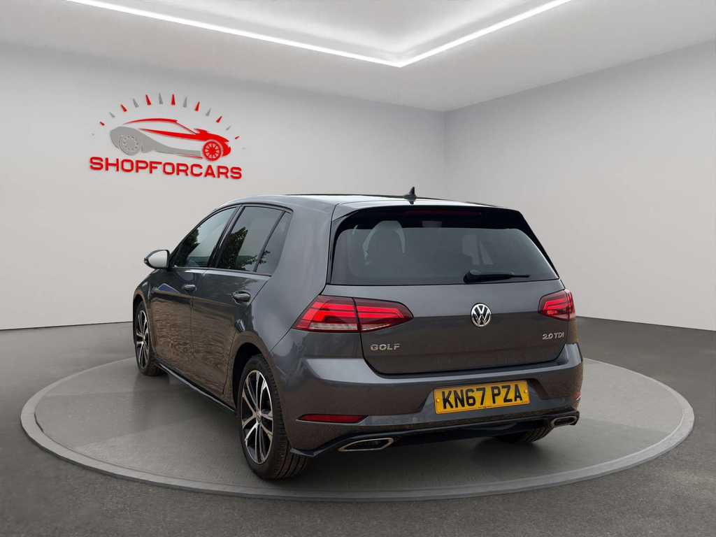 Volkswagen Golf R-line Tdi Bluemotion Technology Grey #4