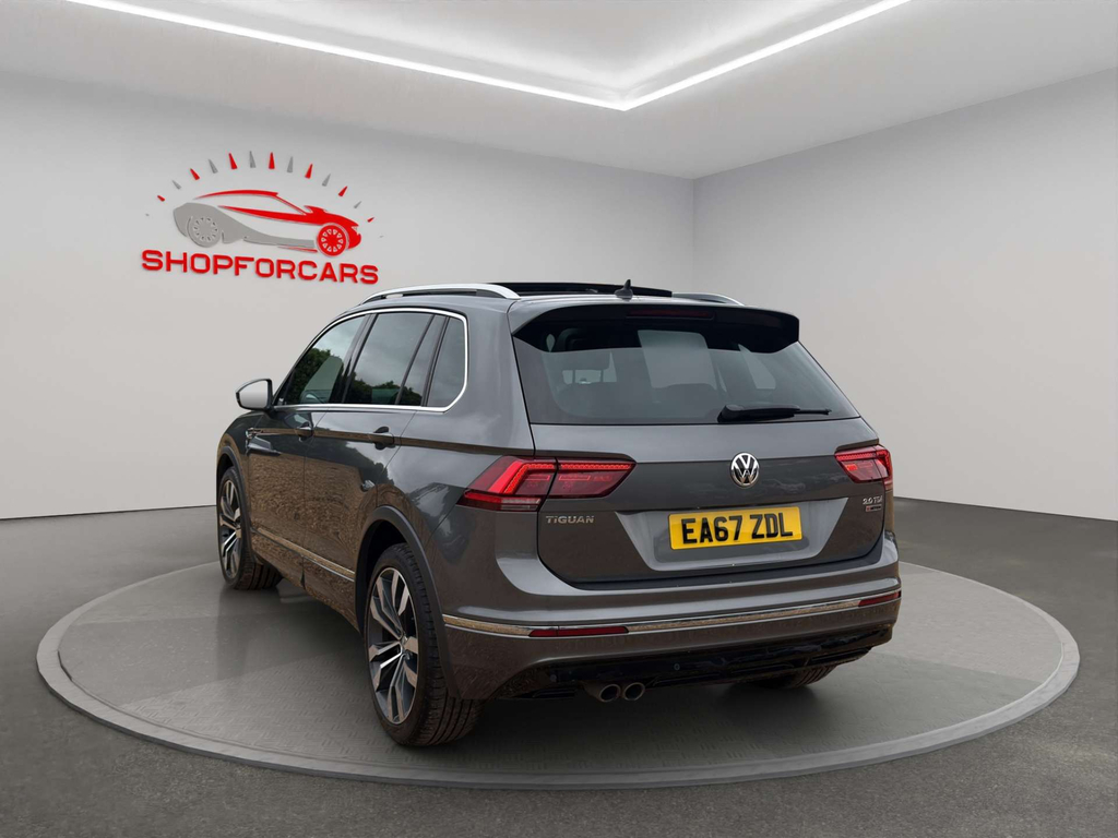 Volkswagen Tiguan R-line Tdi Bluemotion Technology 4Motion Grey #4