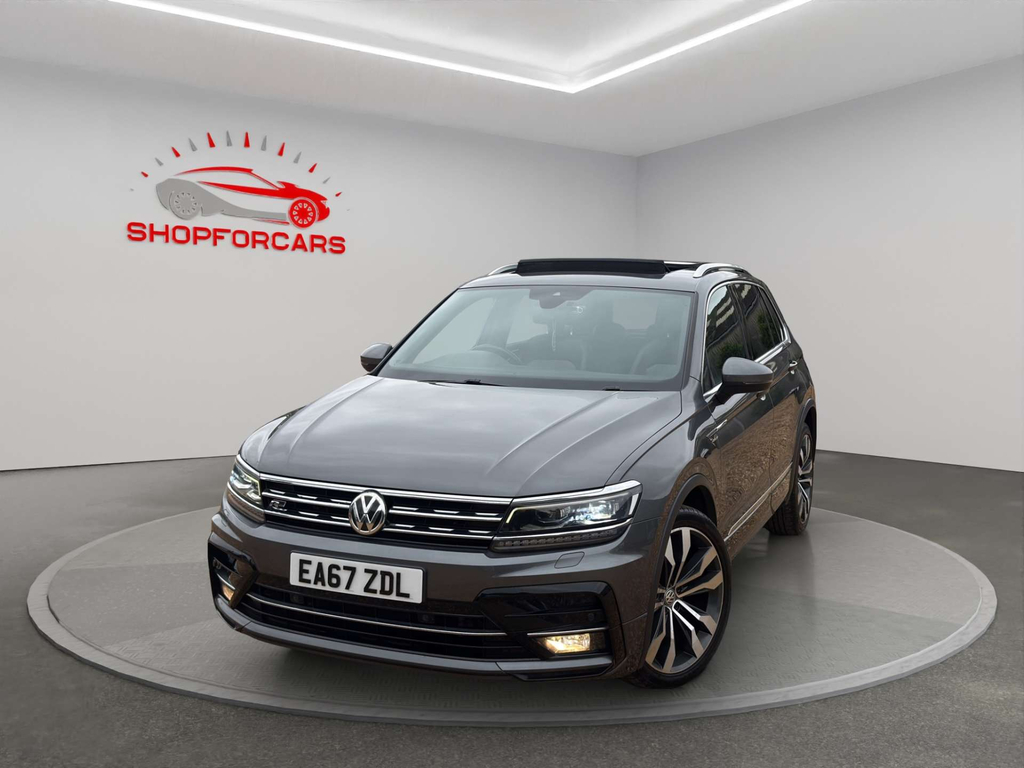 Volkswagen Tiguan R-line Tdi Bluemotion Technology 4Motion Grey #3