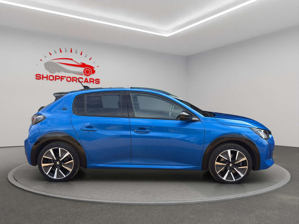 Peugeot e-208 Gt Ev Blue #5