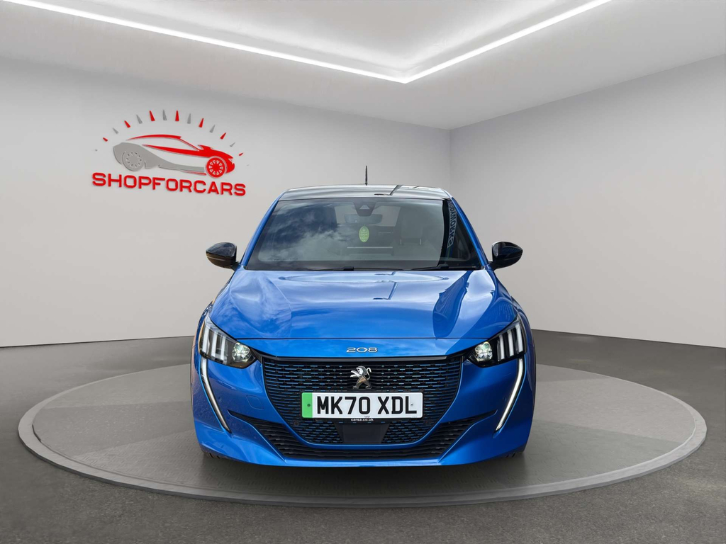 Peugeot e-208 Gt Ev Blue #2