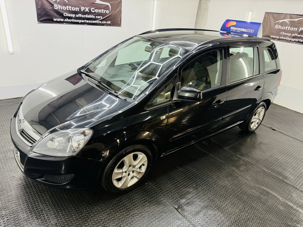 Vauxhall Zafira 1.8 16V Exclusiv Black