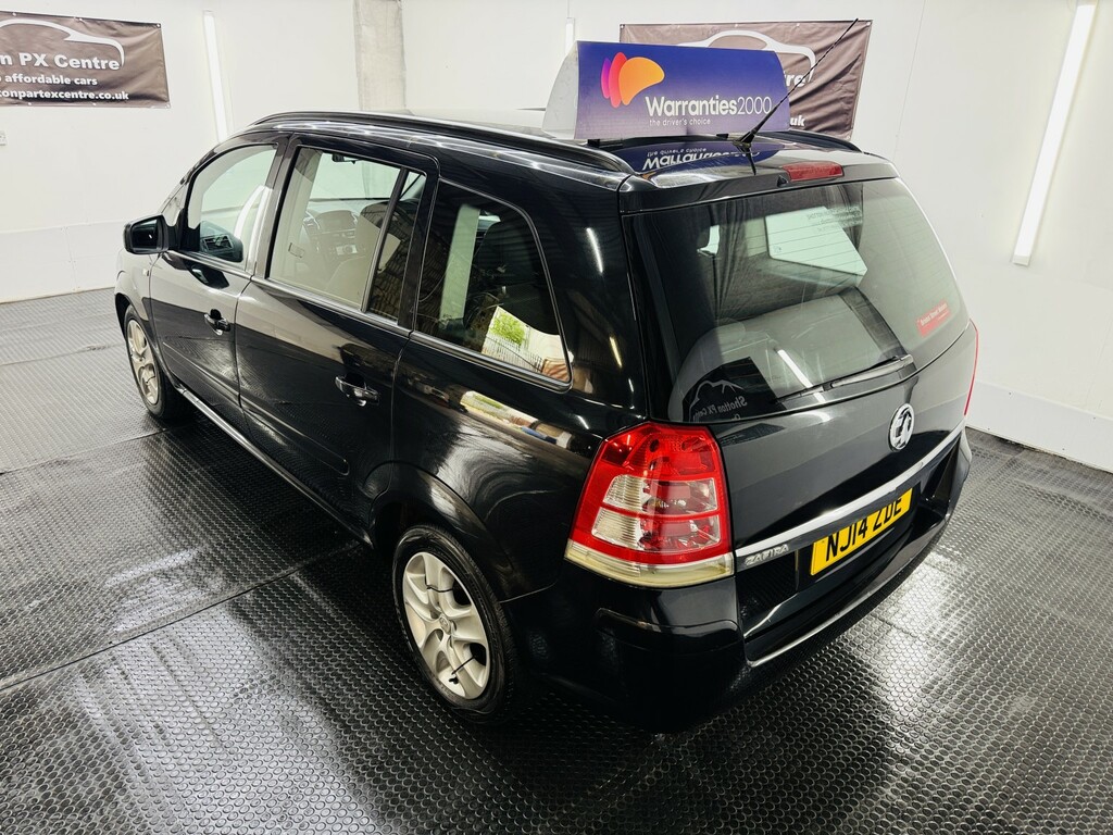 Vauxhall Zafira 1.8 16V Exclusiv Black #4