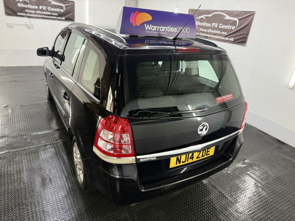 Vauxhall Zafira 1.8 16V Exclusiv Black #5