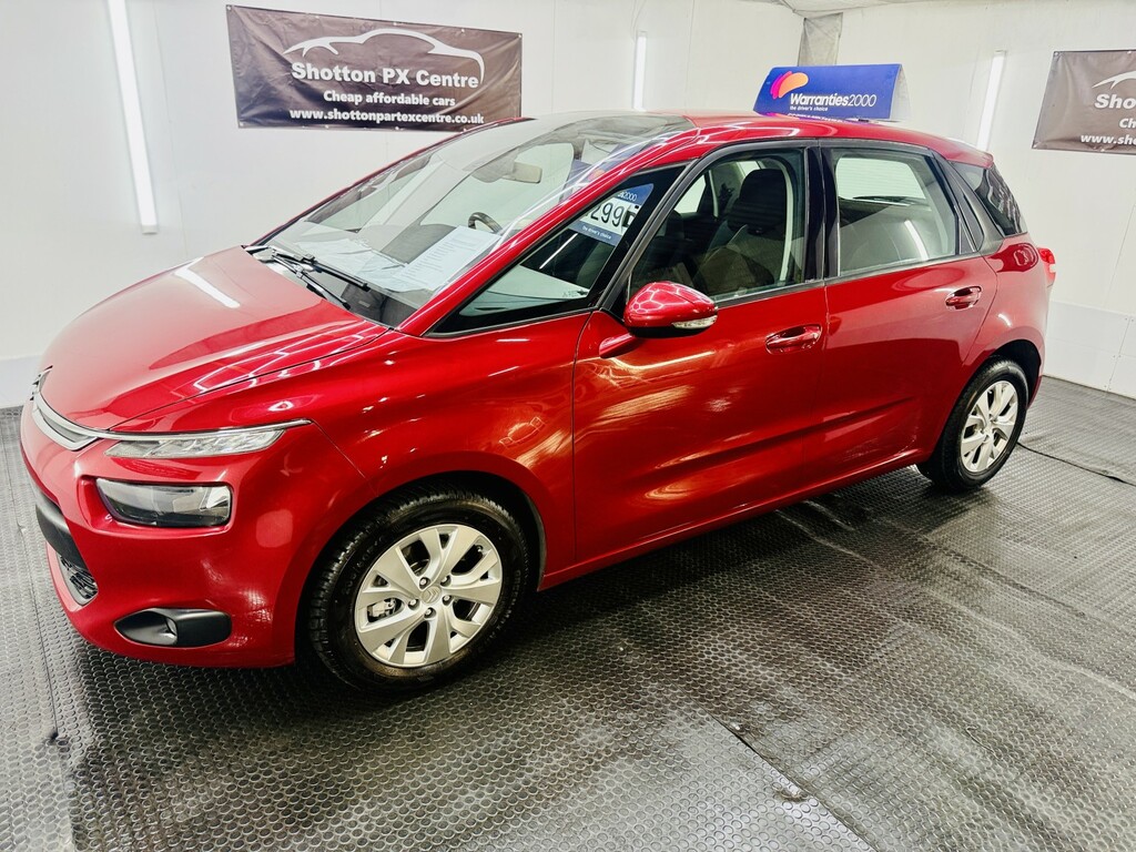 Citroen C4 Picasso 1.6 E-hdi Airdream Vtr Red