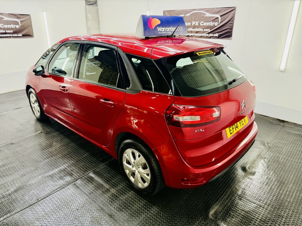 Citroen C4 Picasso 1.6 E-hdi Airdream Vtr Red #4