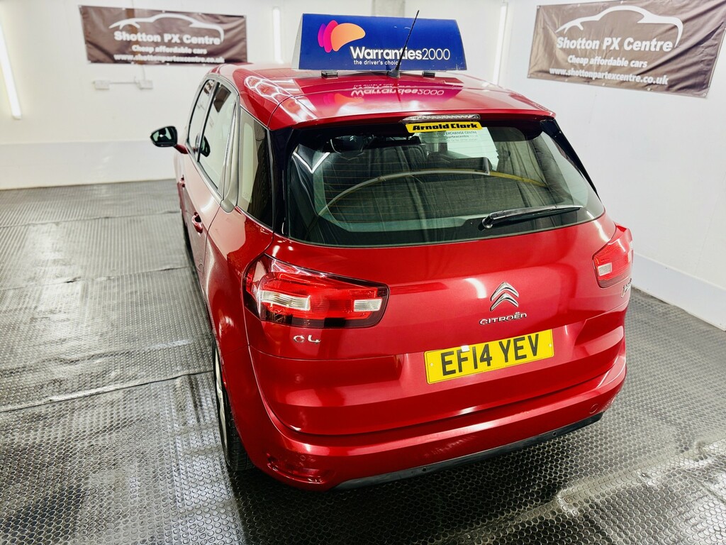 Citroen C4 Picasso 1.6 E-hdi Airdream Vtr Red #5