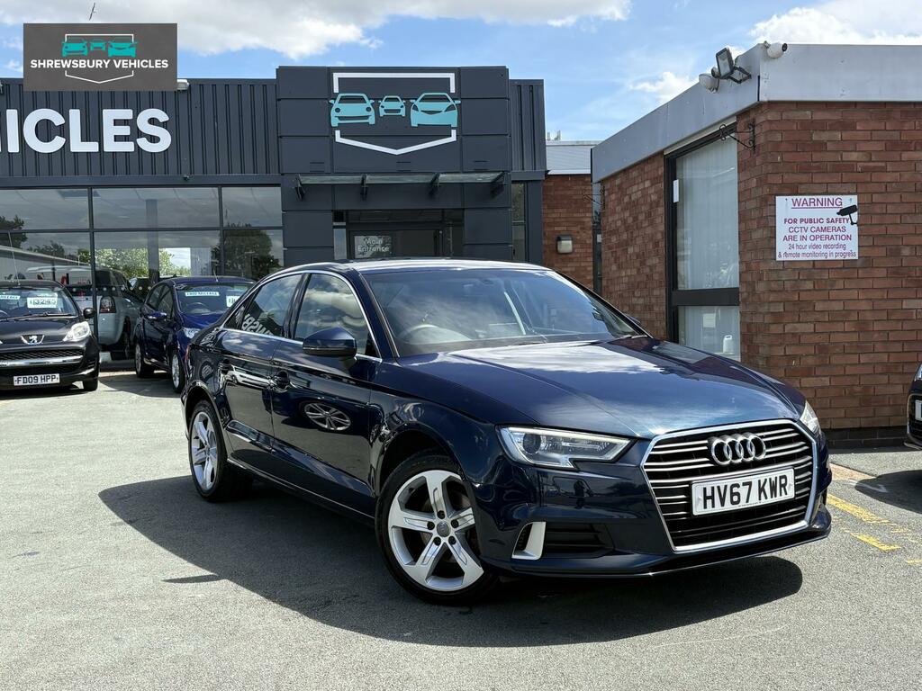Audi A3 1.6 Tdi Sport Saloon S Tronic Euro 6 S Blue #4