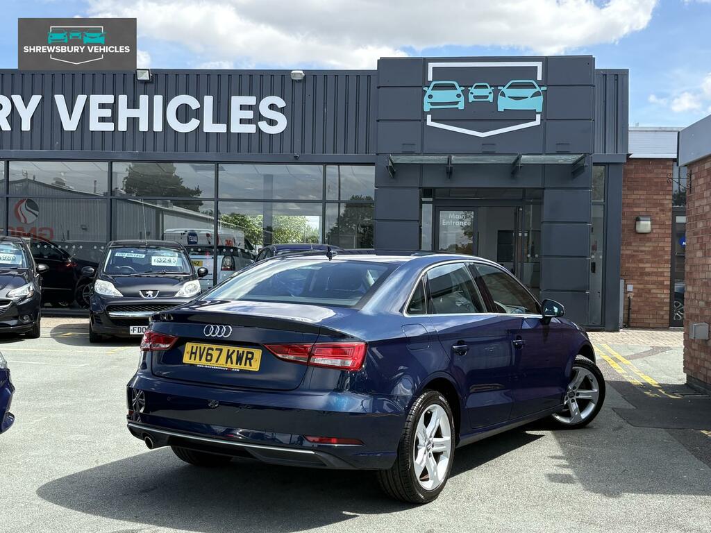 Audi A3 1.6 Tdi Sport Saloon S Tronic Euro 6 S Blue